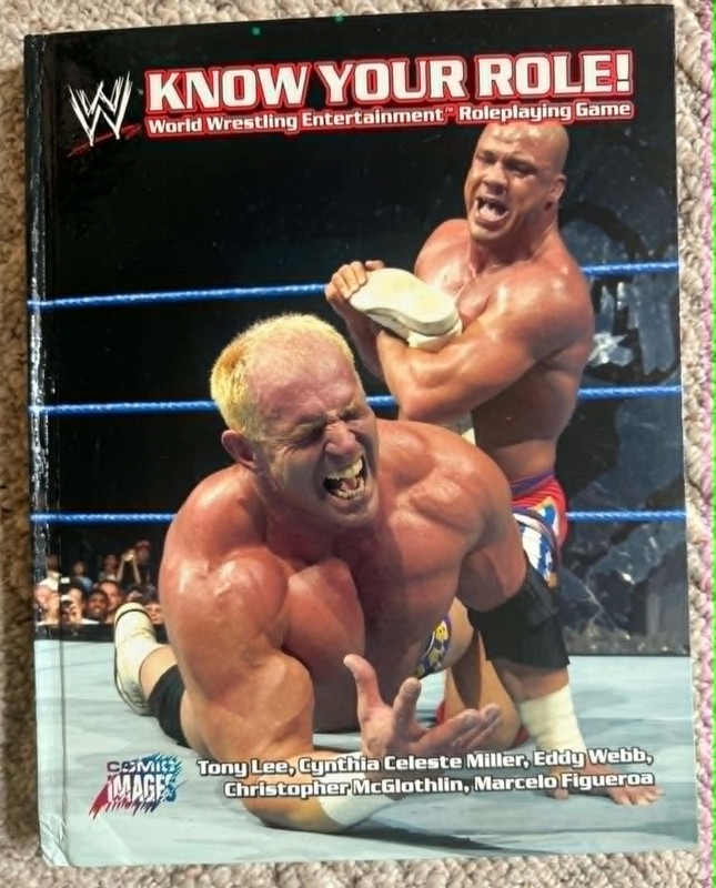 KNOW YOUR ROLE! WWE Roleplaying Game - Comic Images