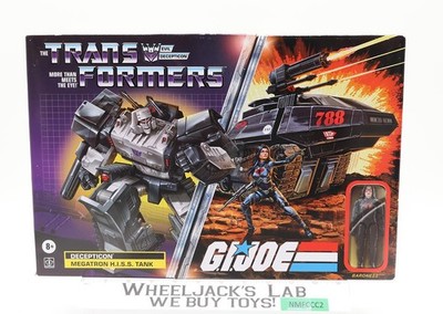Megatron H.I.S.S. Tank Transformers GI Joe 2022 Hasbro Action Figures NEW SEALED