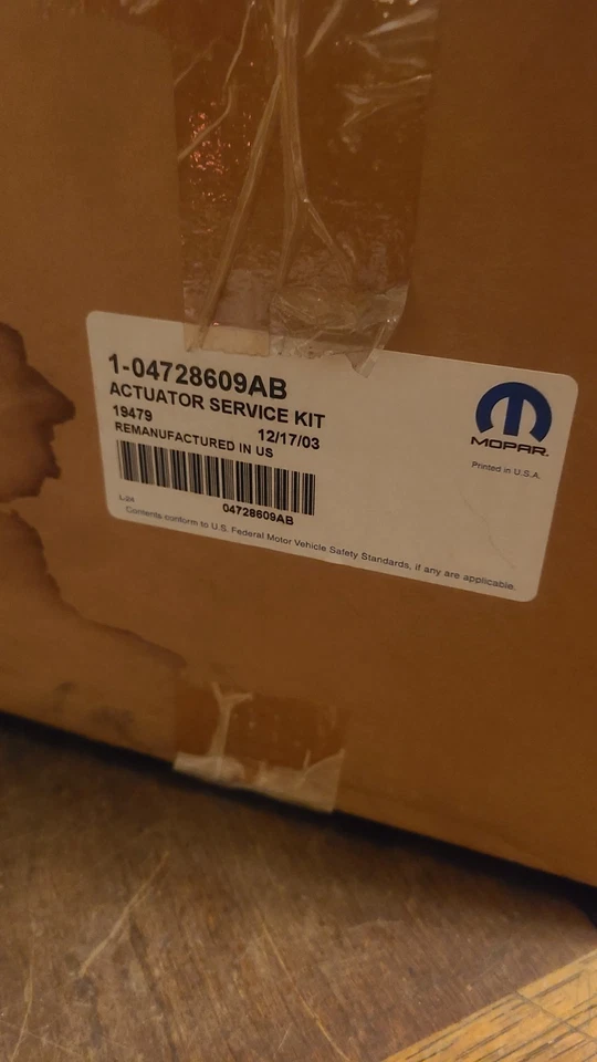 原装 MOPAR 04728609AB ABS 阀门总成更新 ASM 阀 克莱斯勒 全新 — 第 3/3 张图片