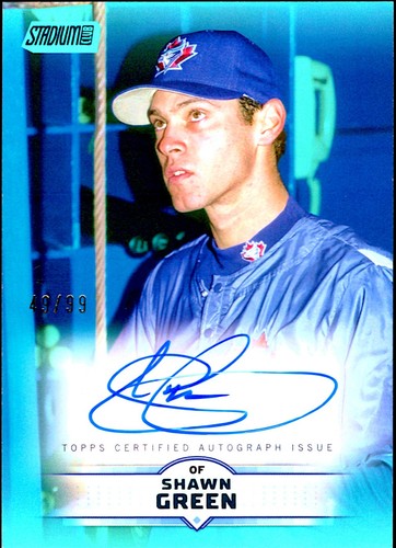 1996 Topps Stadium Club Silver #231 Shawn Green Blue Jays NEAR