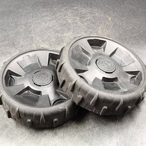 Bosch Indego 400 Rasenmäher-Rad Schwarz (Set Aus 2) Gebraucht
