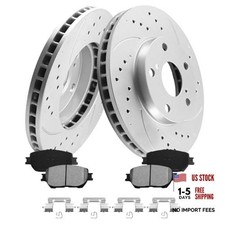 Brake Rotors Kit for Camry 2002-2006 275mm - 3.0L Only for 381mm Wheel Front