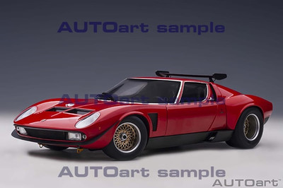 Autoart 79171 - 1/18 Lamborghini Miura SVR JOTA 1968 (red) (composite model/ ful