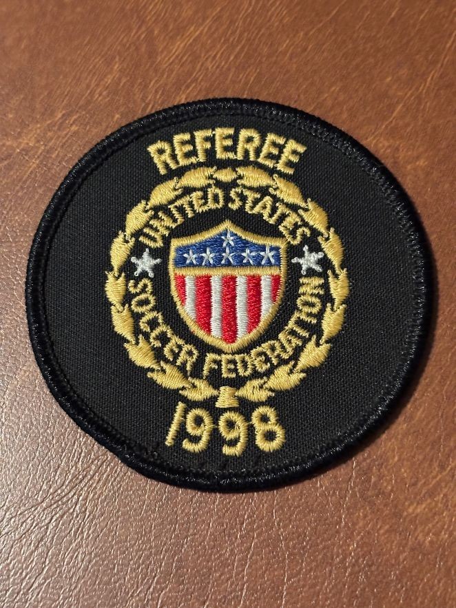 Referee United States Soccer Federation 1998 Patch NOS