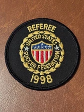 Referee United States Soccer Federation 1998 Patch NOS