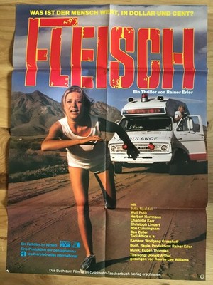 Fleisch Original Kinoplakat A1 Jutta Speidel Peter Lilienthal
