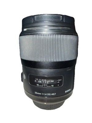 Sigma 35mm f/1.4 DG HSM Art Lens for Nikon F-Mount