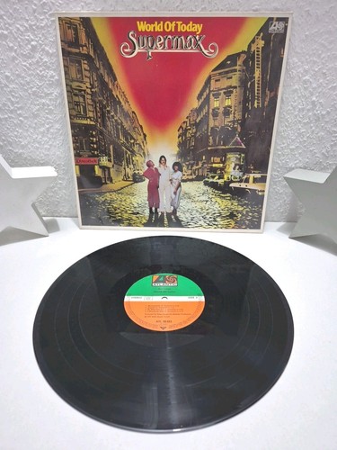 Supermax - World Of Today / Europe Press (ATL 50423) VG+/VG