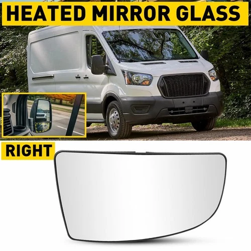 Mirror Glass Lower Passenger Convex Side for 2015-2022 Transit Ford 150 350 250