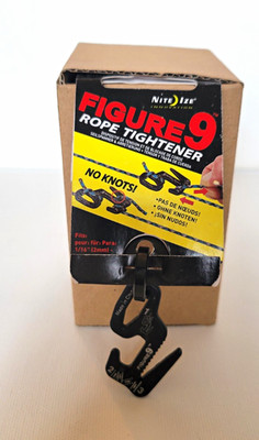Set Of 4 Nite Ize Figure 9 Rope Tightener F9S-02-09