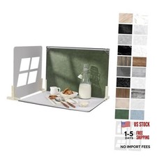 Photo Backdrop Board with Shadow Boards, 10Pcs 20Patterns Food Photography