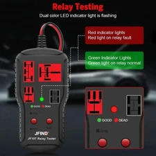 Car Relay Tester Voltage Tester Universal 12V 24V LED Indicator Light Automotive