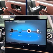Poggiatesta Con Monitor Per 2024 BMW 550e Android 16 HDMI WiFi Bluetooth Auto Video