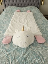 Aldi Unicorn Snuggle Pod/bed Cover White Pink