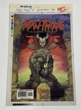 Man-Thing 2 Color Separation Films 3M Comic Cover Production Art Transparency