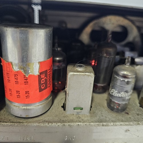 Hallicrafters CRX-2A Single Band Dual Conversion FM Tube HAM Odbiornik Włącza - Zdjęcie 12 z 18