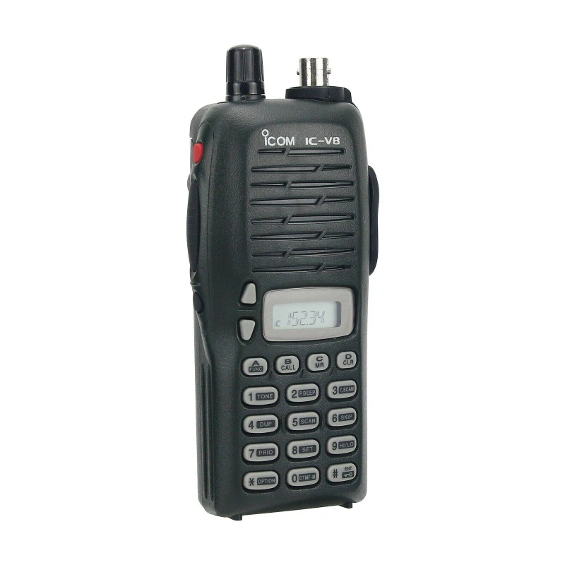 ICOM IC-V8 VHF Transceiver 5.5W Radio Walkie Talkie W/ Hydrogen Battery Earphone - Image 3 of 4