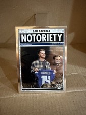 2025 Panini Mosaic - Notoriety Sam Darnold #9