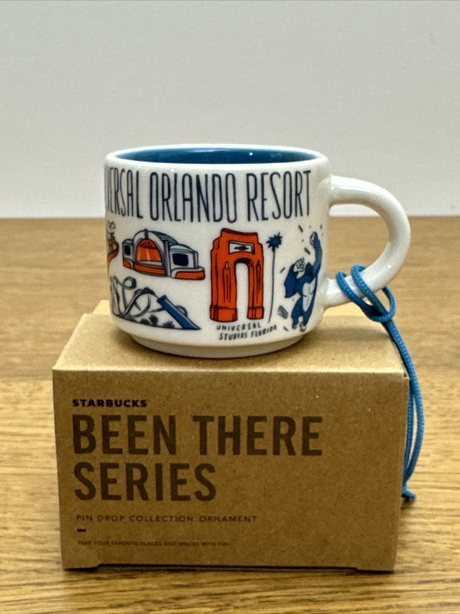 Starbucks Universal Studios Orlando Ornament Coffee Mug Cup Been