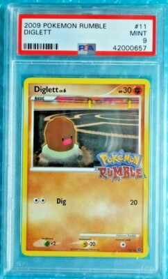 2009 Pokemon Rumble *DIGLETT* #11 PSA-9 MINT! | eBay