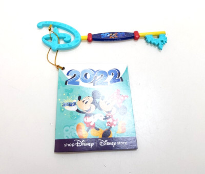 Disney Store 2022 Mickey und Minnie Maus Eröffnungszeremonie Schlüssel Sammlerstück