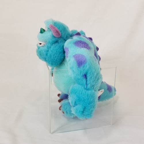 Disney Store Sully Plush Stuffed Animal Toy Monsters Inc Blue Polka Dot 7 Inch - Picture 6 of 11
