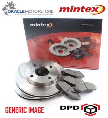NEW MINTEX FRONT BRAKE DISCS AND PADS SET MDK0008 FREE NEXT DAY DELIVERY