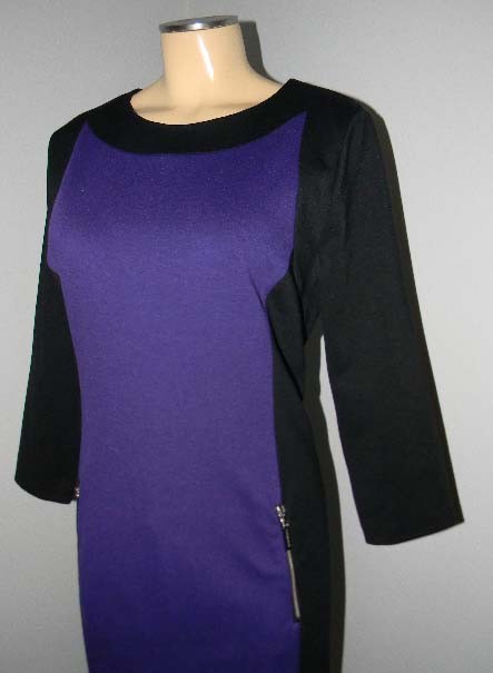 michael kors purple dress