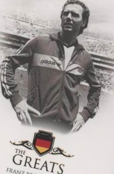 Carte De Collection Futera Unique The Greats 2023 - Franz Beckenbauer, état Excellent Non Gradé