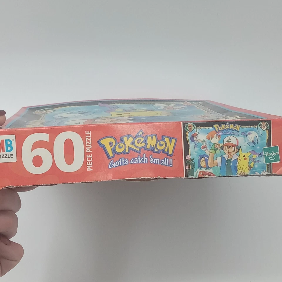 Nintendo Pokemon Gotta Catch 'Em All 60 Piezas Puzzle Pikachu Completo Foto 4 de 4