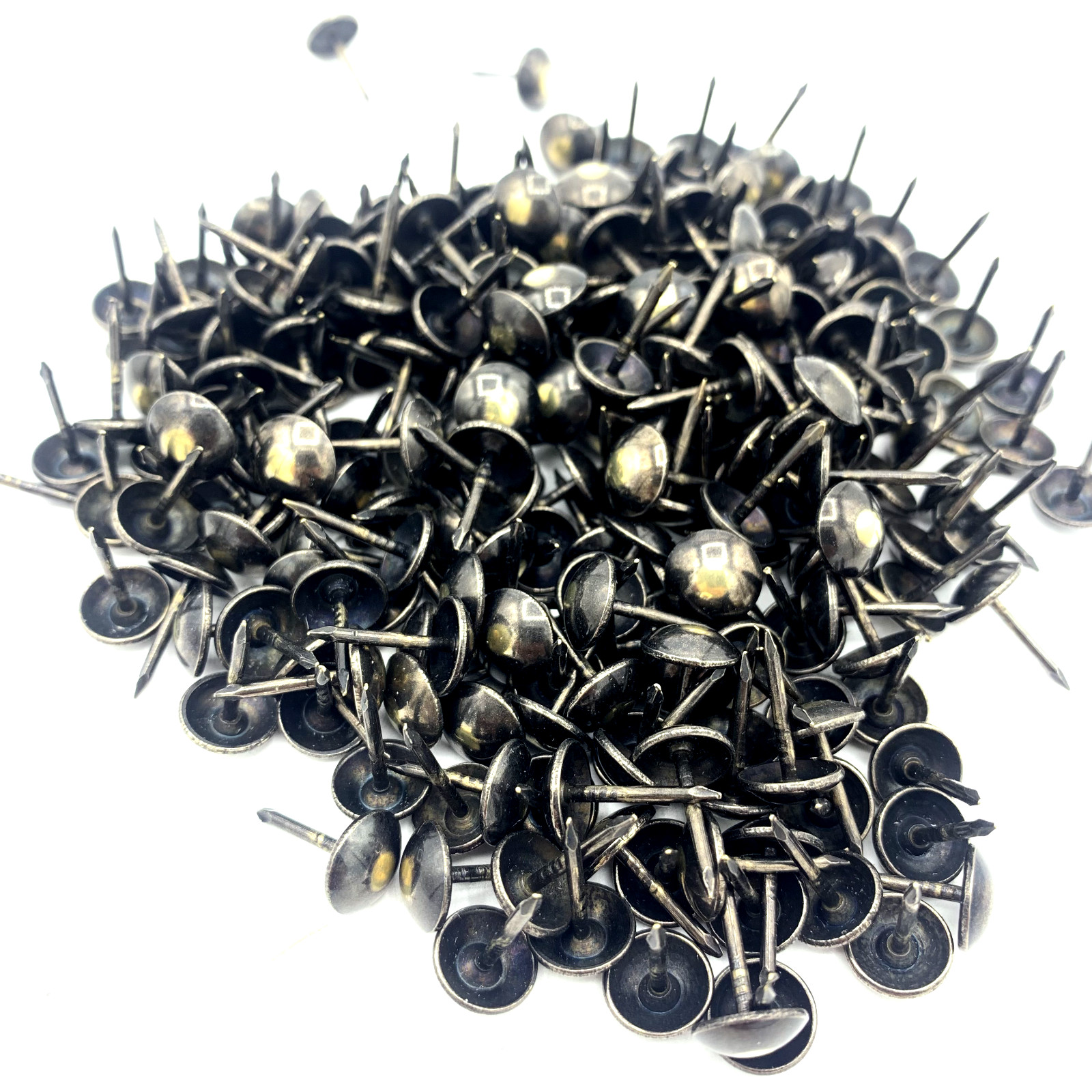 UPHOLSTERY FURNITURE STUDS 250 X BRONZE RENAISSANCE DECORATIVE NAILS TACKS