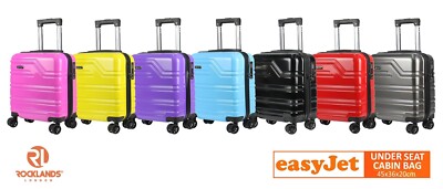 Lightweight Wheel Hard Shell PC Suitcase EasyJet Under Seat