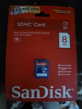 Sandisk 8gb SDHC Card