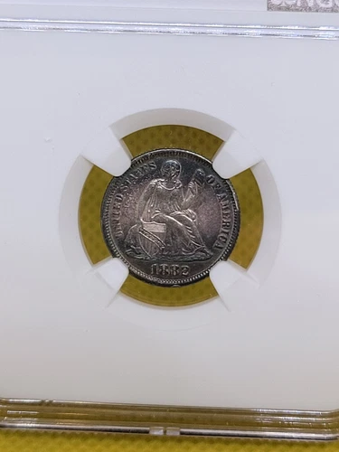 1882 10c Seated Liberty Dime...NGC MS 65....Superb Toned Example!