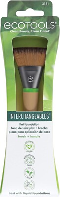 Eco Tools austauschbarer flacher Foundation-Pinsel Make-up