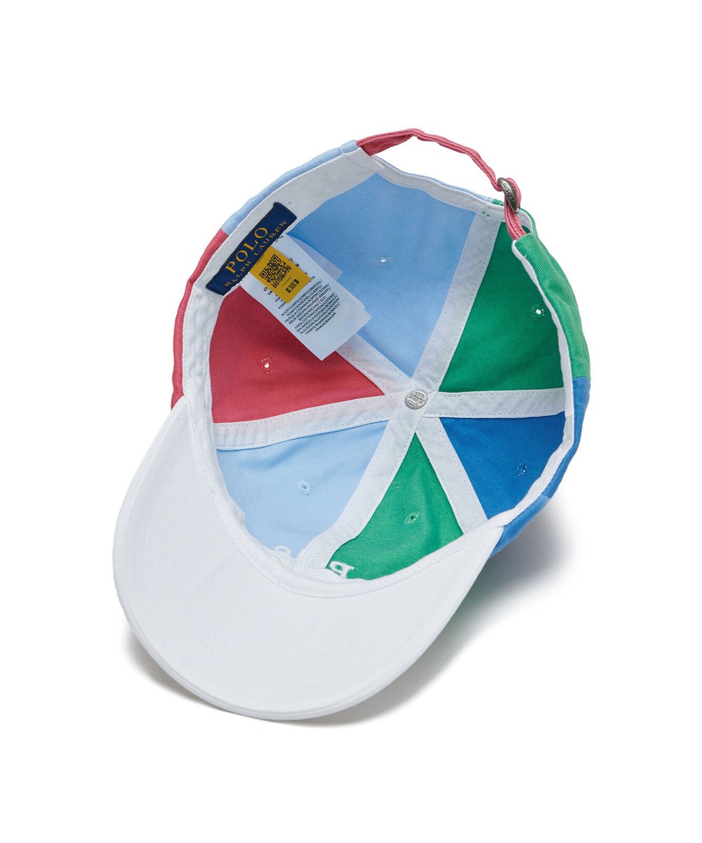 ☆POLO RALPH LAUREN☆ Colorblock Chino Ball Cap Multi MAPOHG Genuine Polo Ralph Lauren Color Block Chino Ball Cap Hat