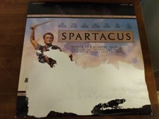 Spartacus Laserdisc Movie Kirk Douglas Used
