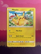 Pokemon Card Pikachu Crimson Invasion Common ...