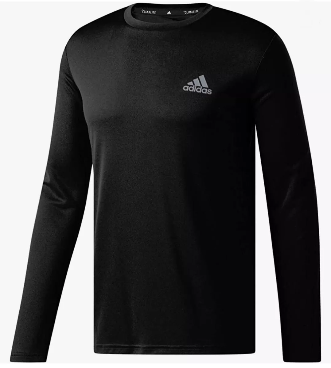 Adidas men's training essentials clearance tech long sleeve tee