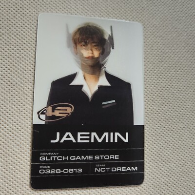 nct nctdream ジェミン スペシャルトレカ glitchmode md NCT DREAM OFFICIAL Glitch Mode 2nd Album Glitch Ver. LENTICULAR