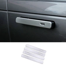 For Range Rover Velar 18-2022 Matte Silver Exterior Side Door Handle Cover Frame