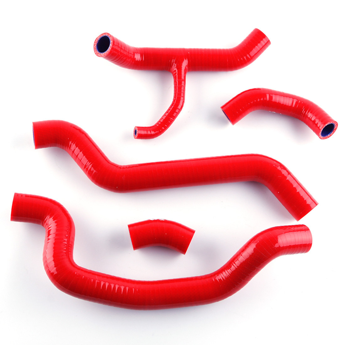 Silicone Radiator Coolant Hose Set – Red, For Ducati 848 1098 1198 / 848 EVO 2007-2014