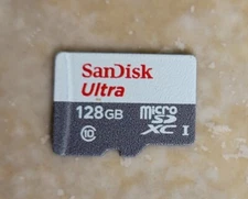 SanDisk Micro SD Card Ultra Memory 128GB