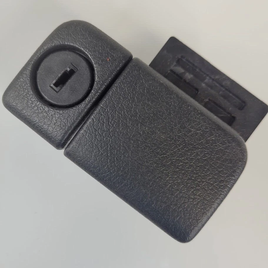 2002-2003 Mazda Protege5 Glove Box Latch Black with Screws NO KEY OEM - Image 2 of 4