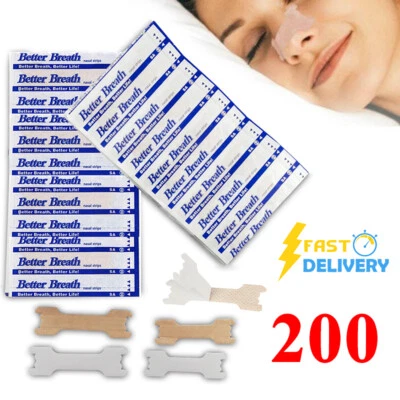 100/200 Nasenpflaster Better Breath Größe Large Besser Atmen hautfarben