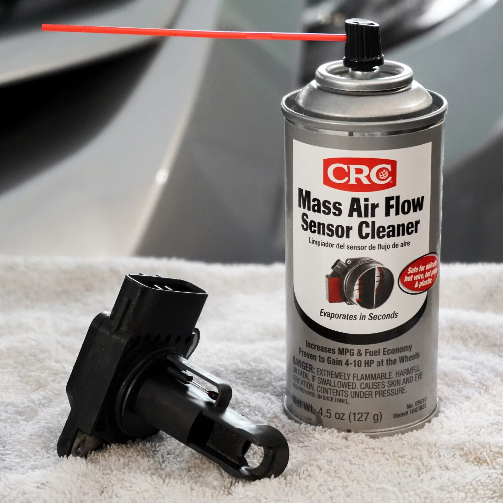 CRC Mass Air Flow & Throttle Body SingleUse Cleaner Twin Pack Kit Free