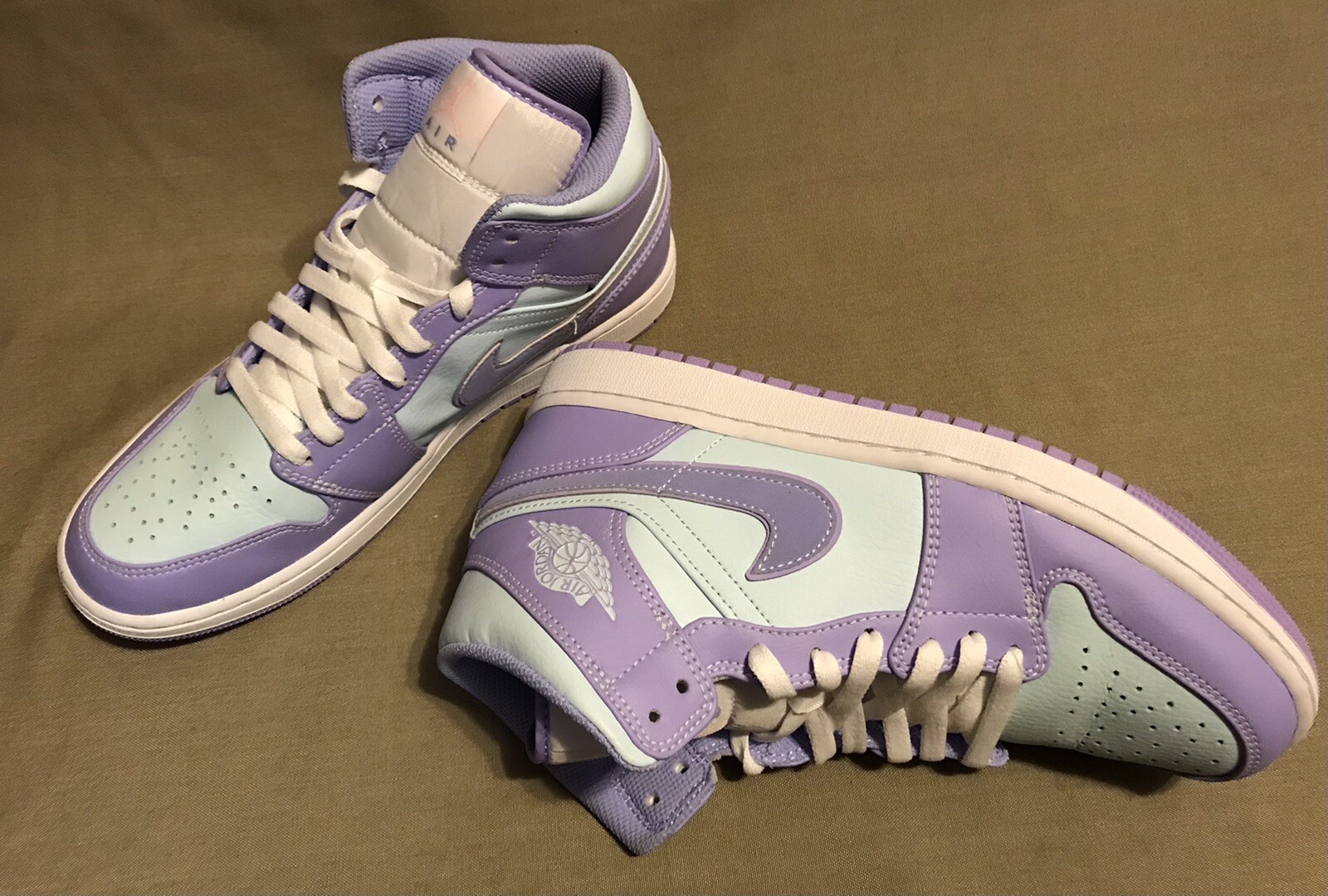 aqua purple jordan