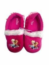 Girl's Disney Frozen Elsa  Anna Cozy Slide Slippers