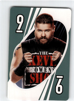 UNO WWE Card  Kevin Owens  Grey  9