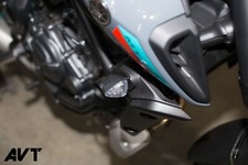 Película Protectora Para Cuadro De Yamaha MT-07 / FZ-07 (2021-2022) - TPU Transparente, Antiarañazos - Kit De 2 Unidades